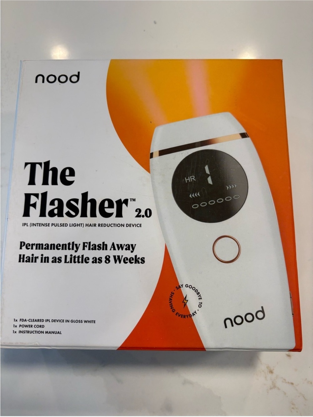 Nood- The Flasher 2.0 IPL Hair Removal Device